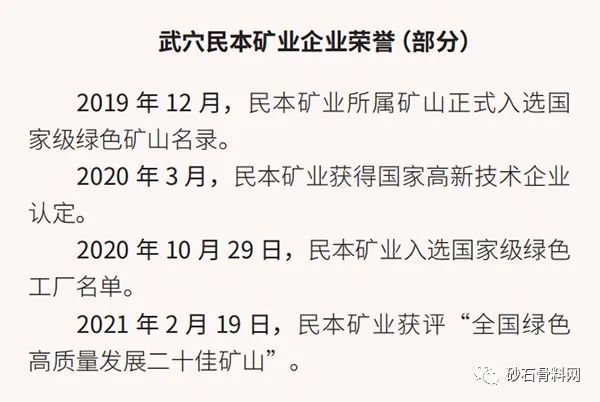 【先行】民本矿业：理念先行 民营砂石企业勇立潮头(图5)